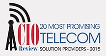 CIO Review 20 Most Promising Telecom Solution Providers 2015